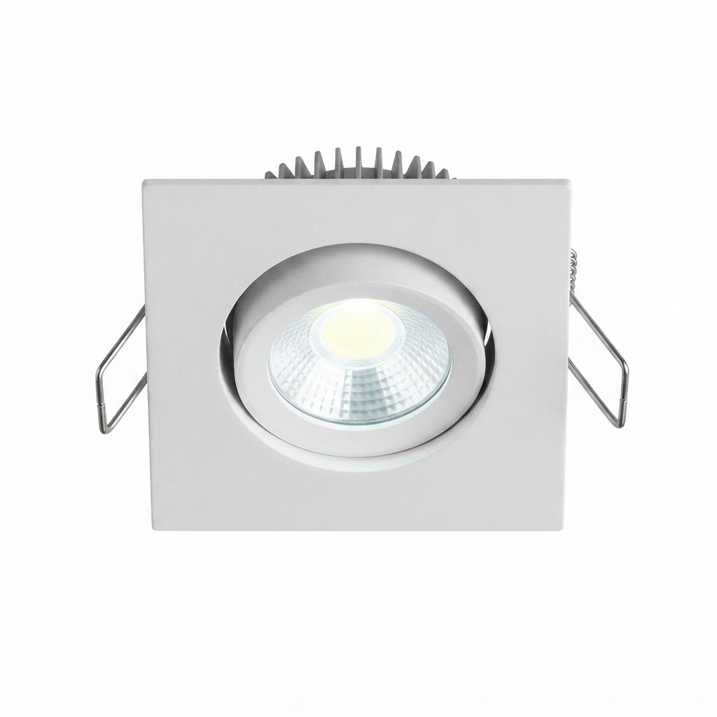 5W LED луна квадратна насочваща се 375lm 6000K 3