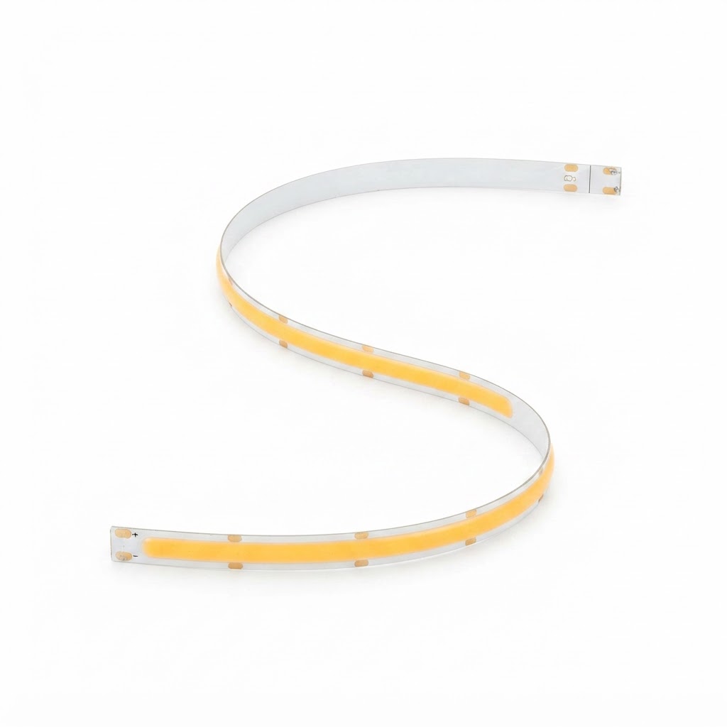 LED COB лента 24v, 320 LED/m, 10Wm, 5mm 4500K IP20 3