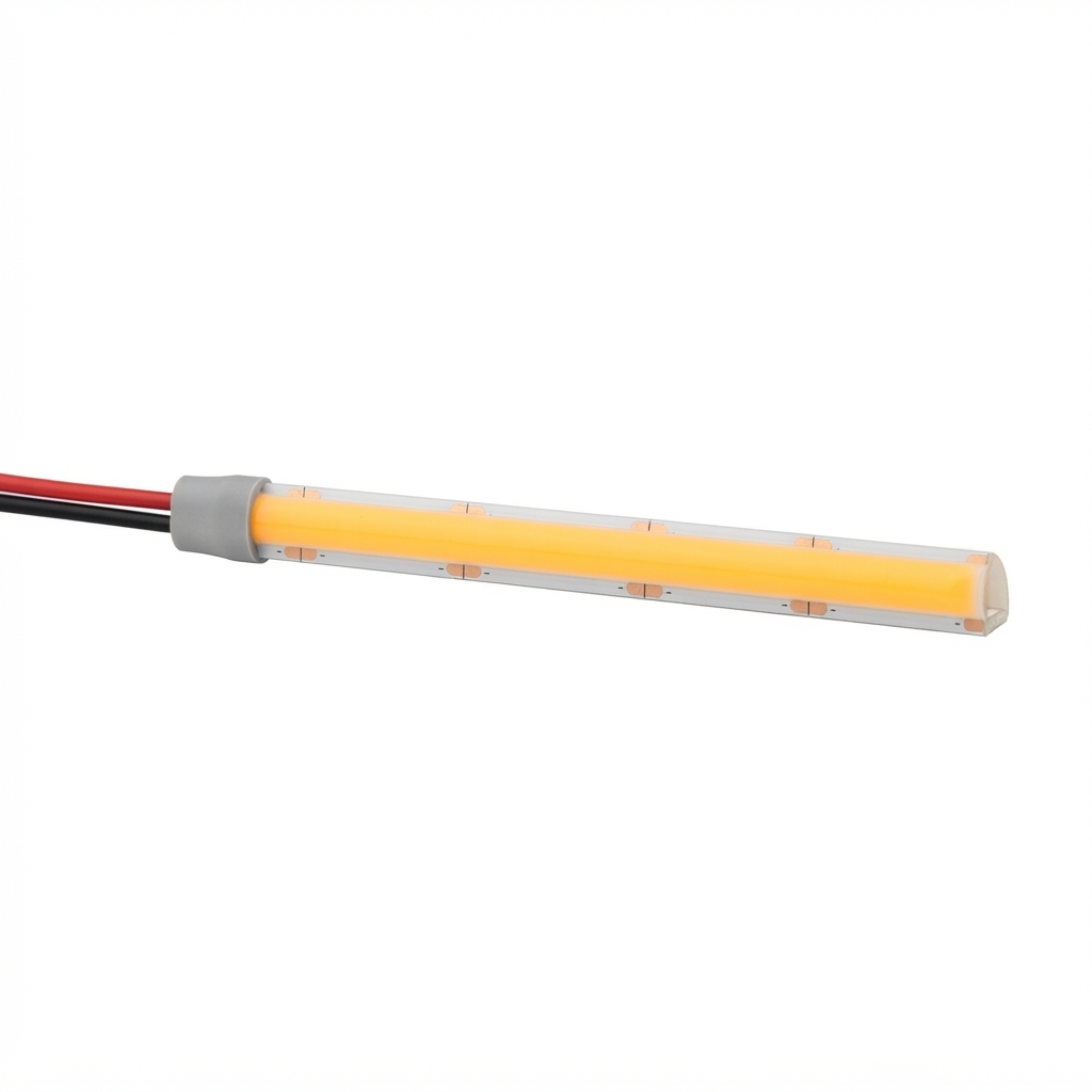 LED COB лента 320LED/m 24V 10W/m RA80 6000K D-форма 2