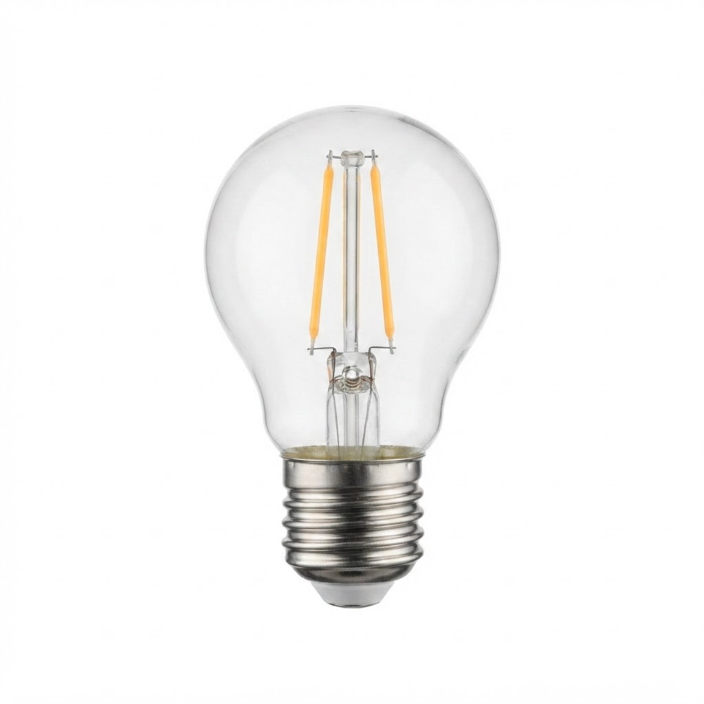 LED крушка g45 4W 400lm E27  6000K  филамент 3
