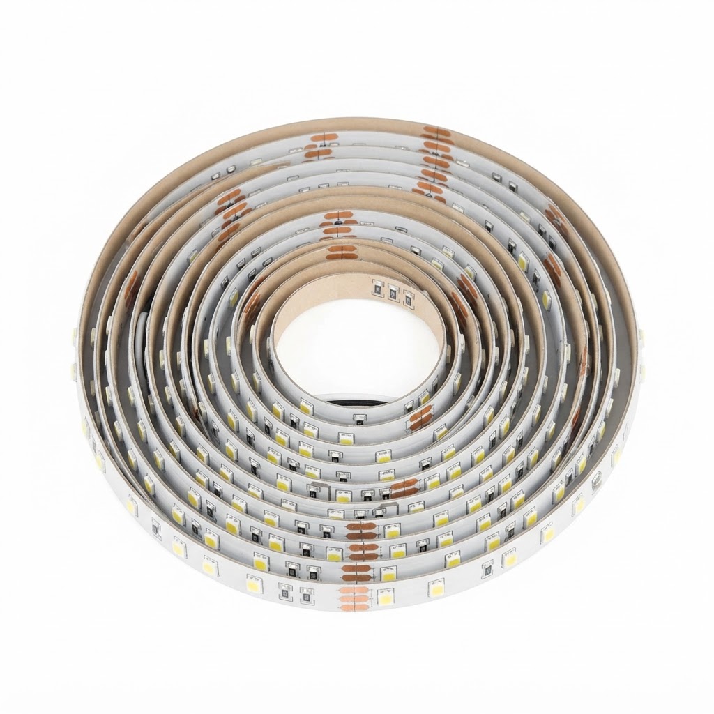 LED лента 2835 24V 126LED/M 10W/M 6000K IP20 3