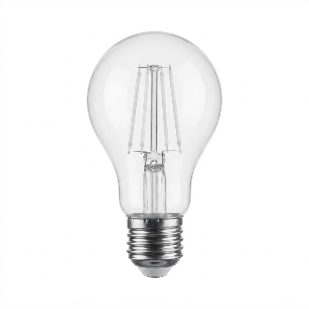 LED крушка a60 8W 810lm E27  6000K филамент 3