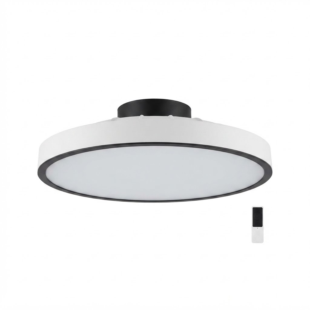 LED вентилатор за таван 36W 3CCT 2880LM бял/черен с дистанционно 2