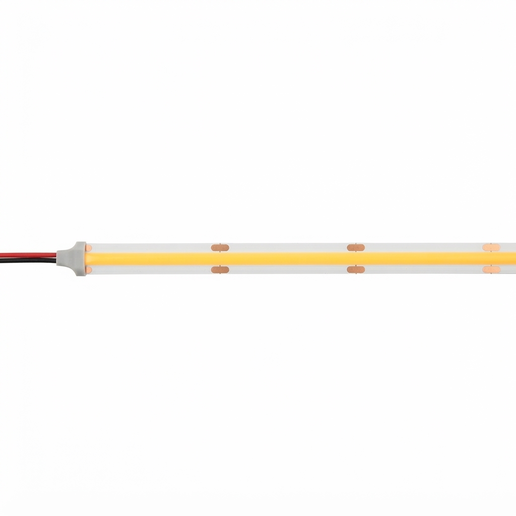 LED COB лента 2700K (топла бяла) 12V 12W/m 8mm 4
