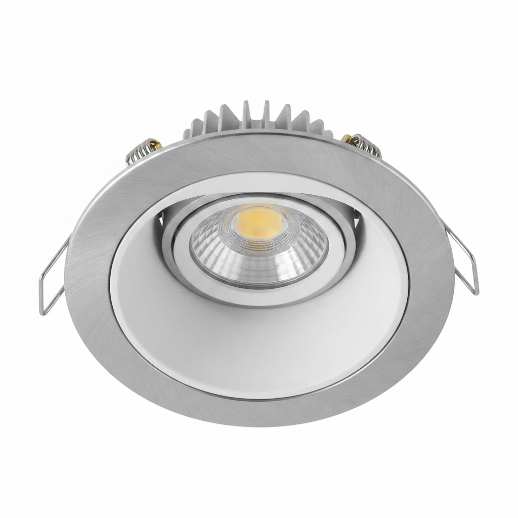 7W LED луна кръгла насочваща се 525lm 2700K 3