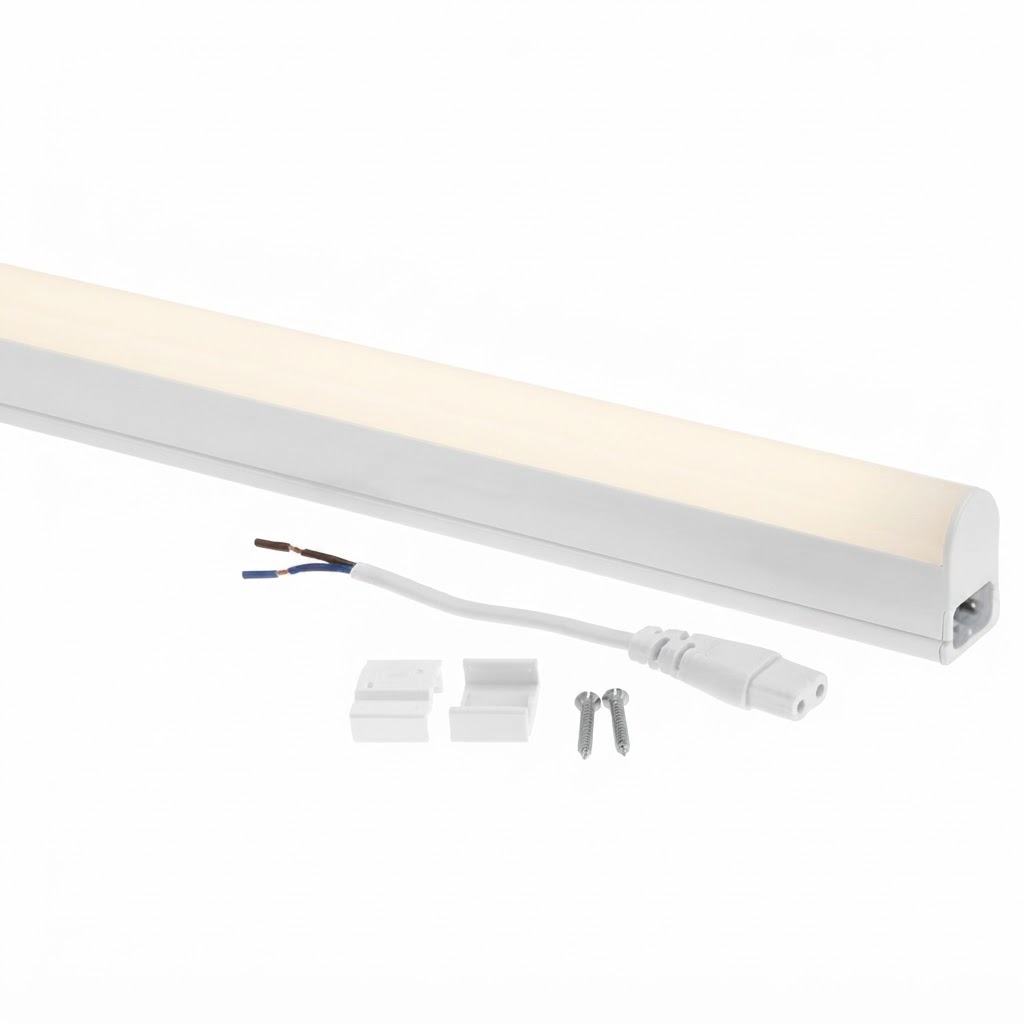 LED пура T5 32.5CM 3.4W/220V 300LM IP20 пластмаса 4000K с ключ 3