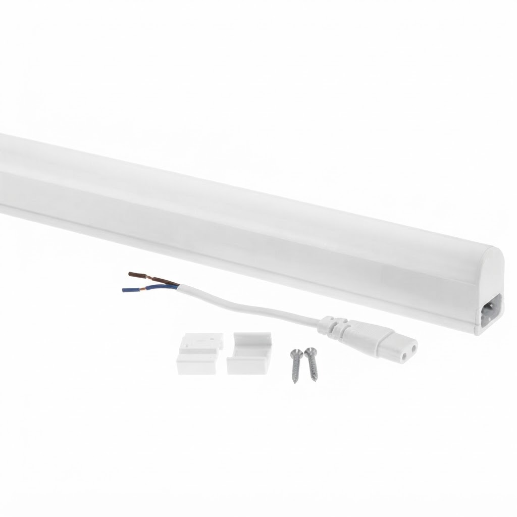 LED пура T5 58.5CM 6.5W/220V 600LM IP20 пластмаса 4000K с ключ 4