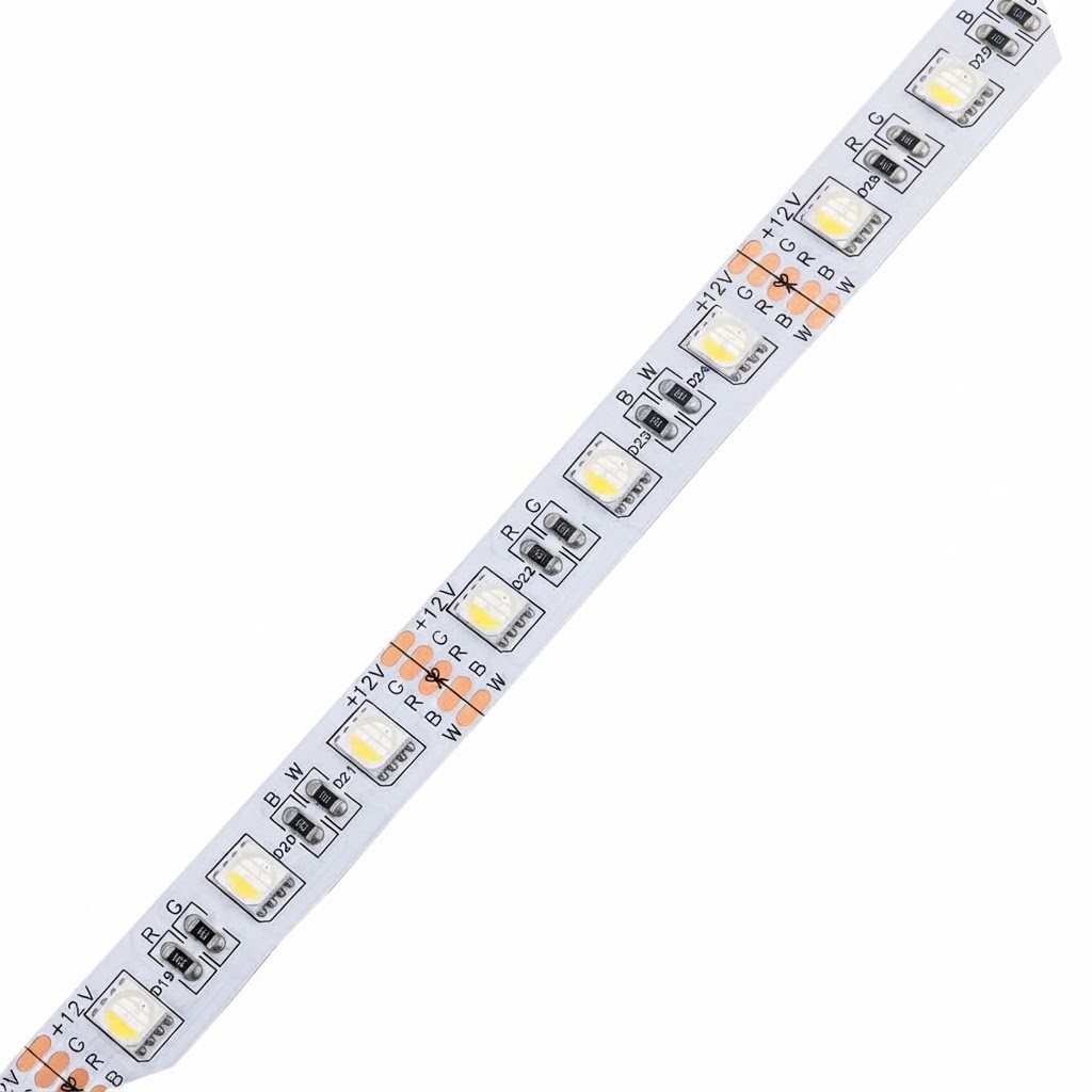 LED лента RGBWW 60l/m 12v 12mm 16Wm IP65 2