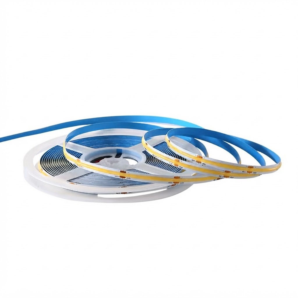 LED лента COB 220V 10W/m 700LM/m 360LED/m 3000K топла светлина рязане на 10см - 50м ролка ST480-A1 2