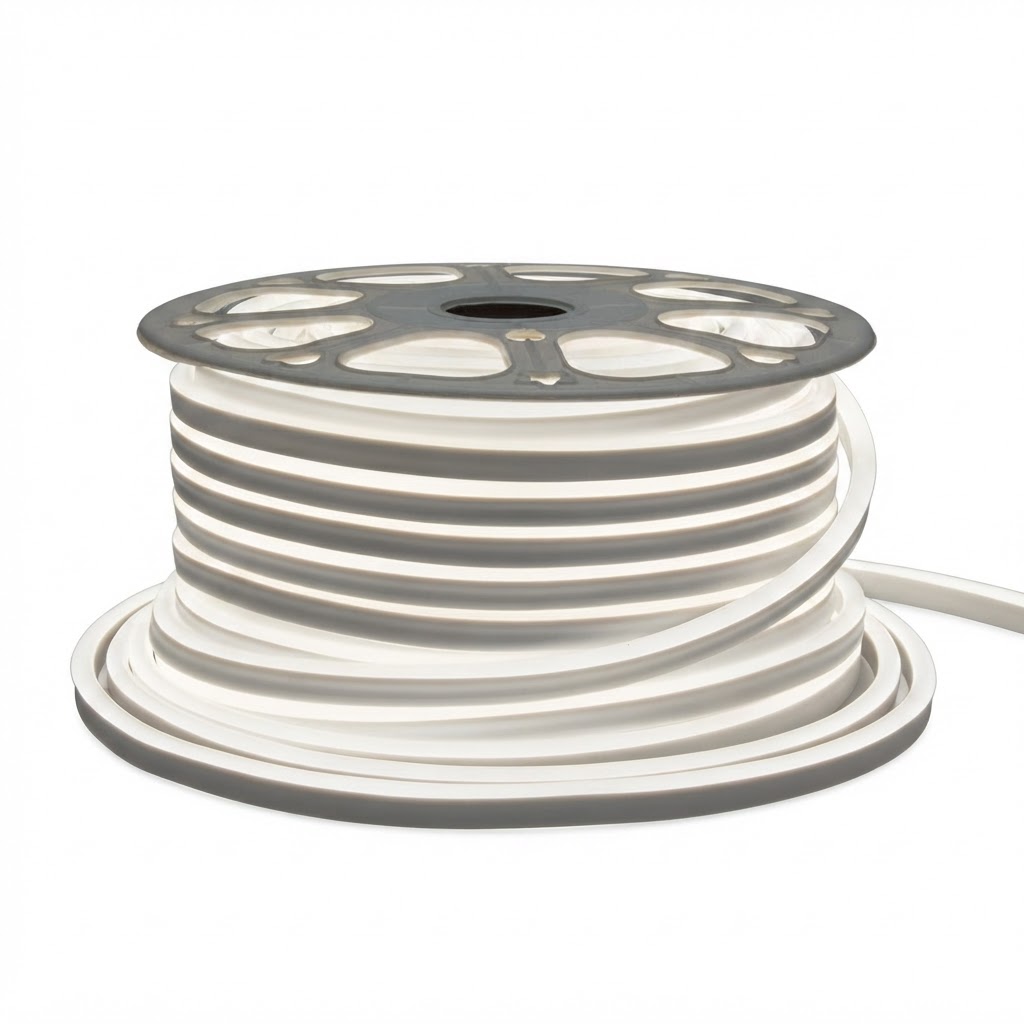 LED гъвкав неон 220v 6000K - IP65 3