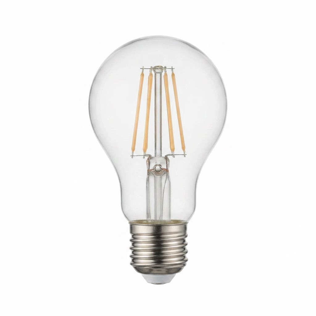 LED крушка a60 8W 810lm E27  2700K филамент 2