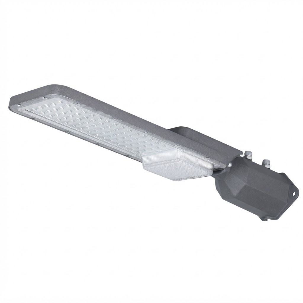 LED улично осветление 50W SANAN-CHIP 180-265V 100LM/W IP65 75x130° 4000K черна кутия 5