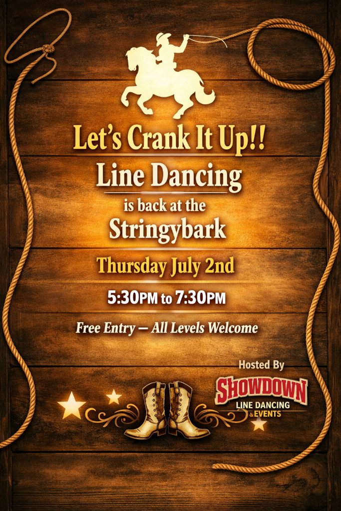 Line Dancing is back at the Stringybark