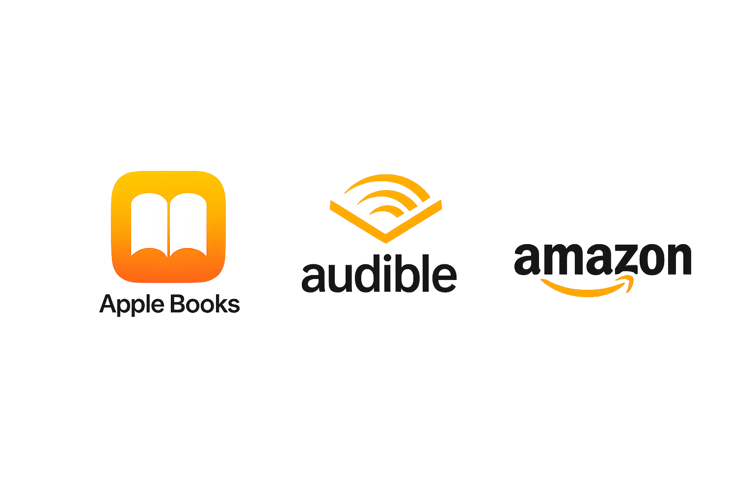 Apple Books · Audible · Amazon