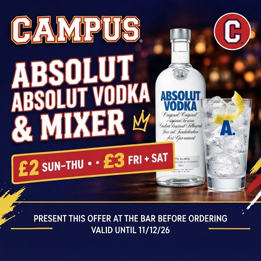 Absolut Vodka & Mixer