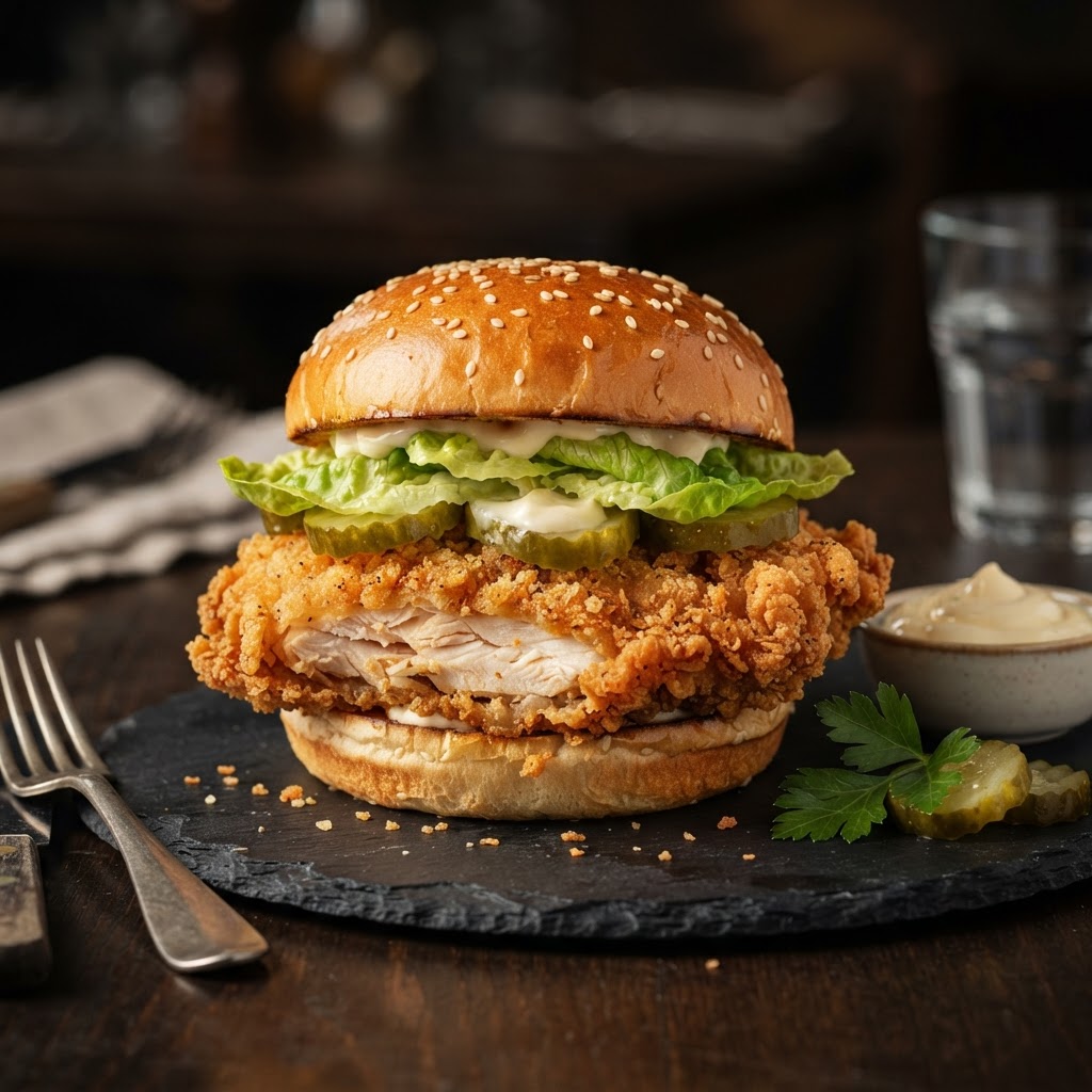 Crispy Chicken Burger