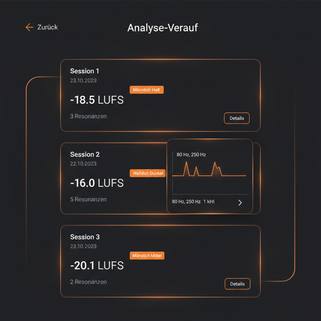 Analyse-Verlauf