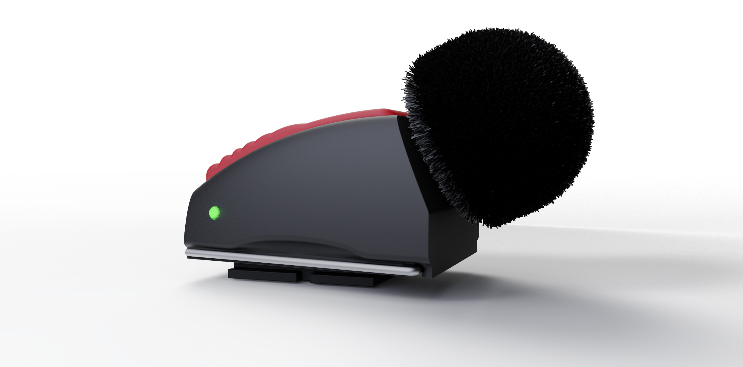 Ground-Mounted Rotating Golf Club Cleaning Brush - view 3
