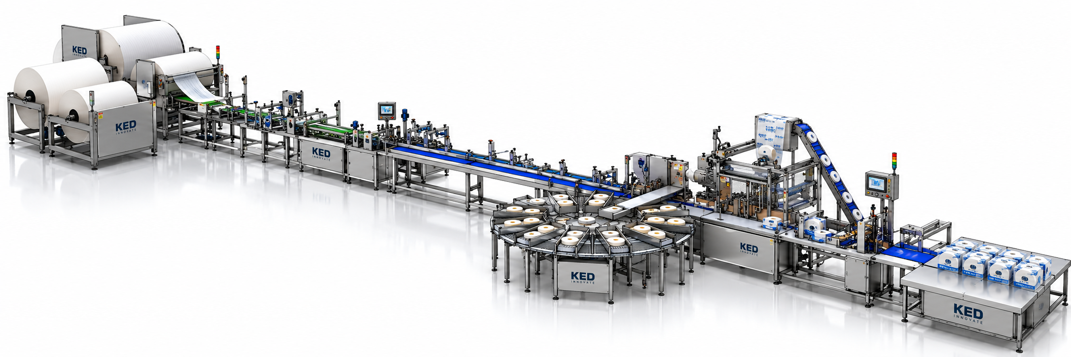 Fully Automatic Foam Tape Production & Packaging Line