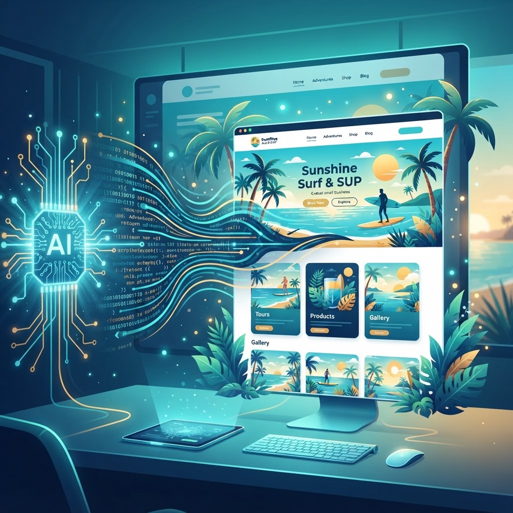 Vibe-Coded Websites: AI-Powered Design in 72 Hours for Florida Businesses
