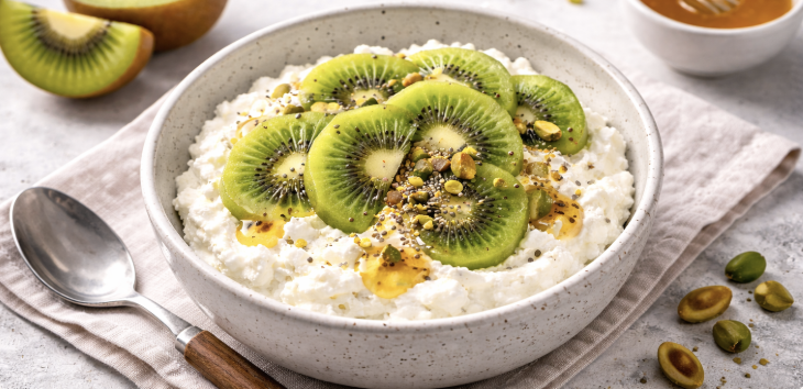 Ontbijt bowl met kiwi