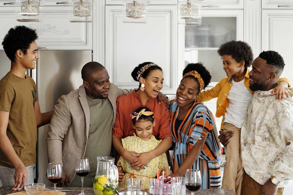Family together