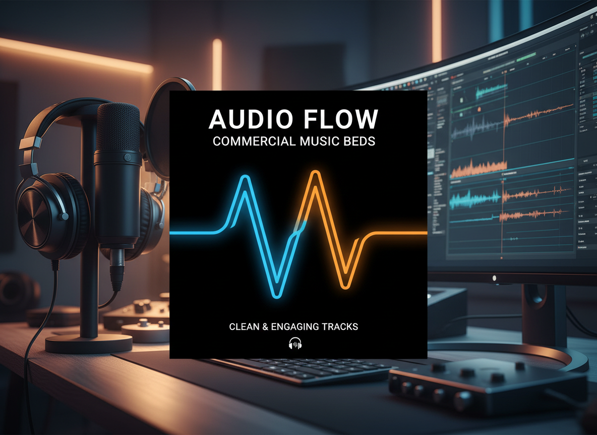 Commercial Music Beds – Clean & Engaging Audio Tracks