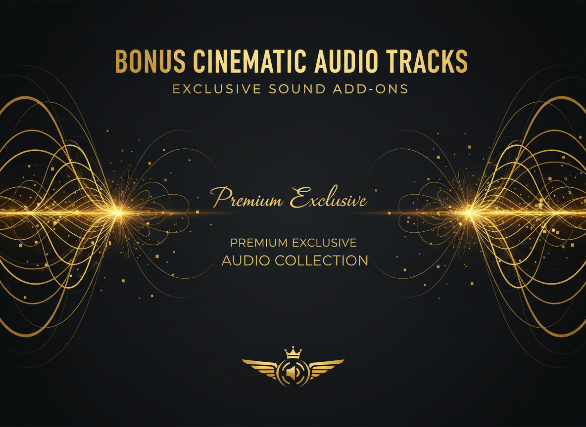 Bonus Cinematic Audio Tracks – Exclusive Sound Add-ons