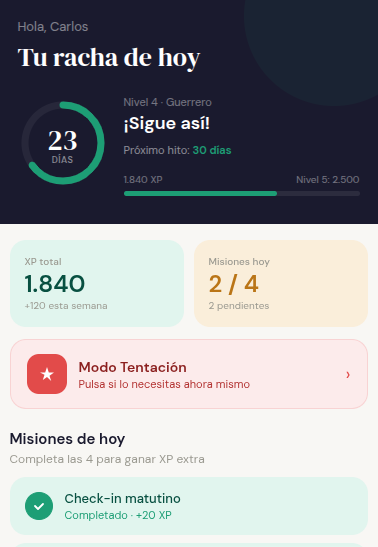 Recovr template preview