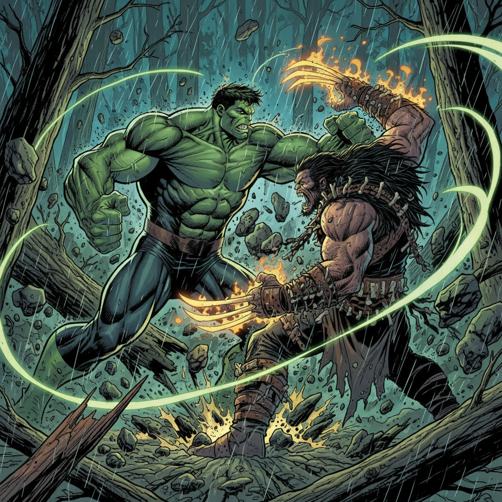 HULK VS WOLVERINE