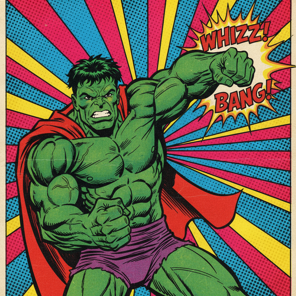 Hulk comics art