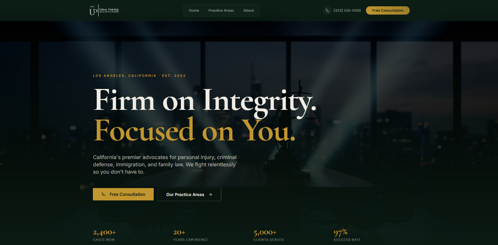 Ursal Pascual website preview