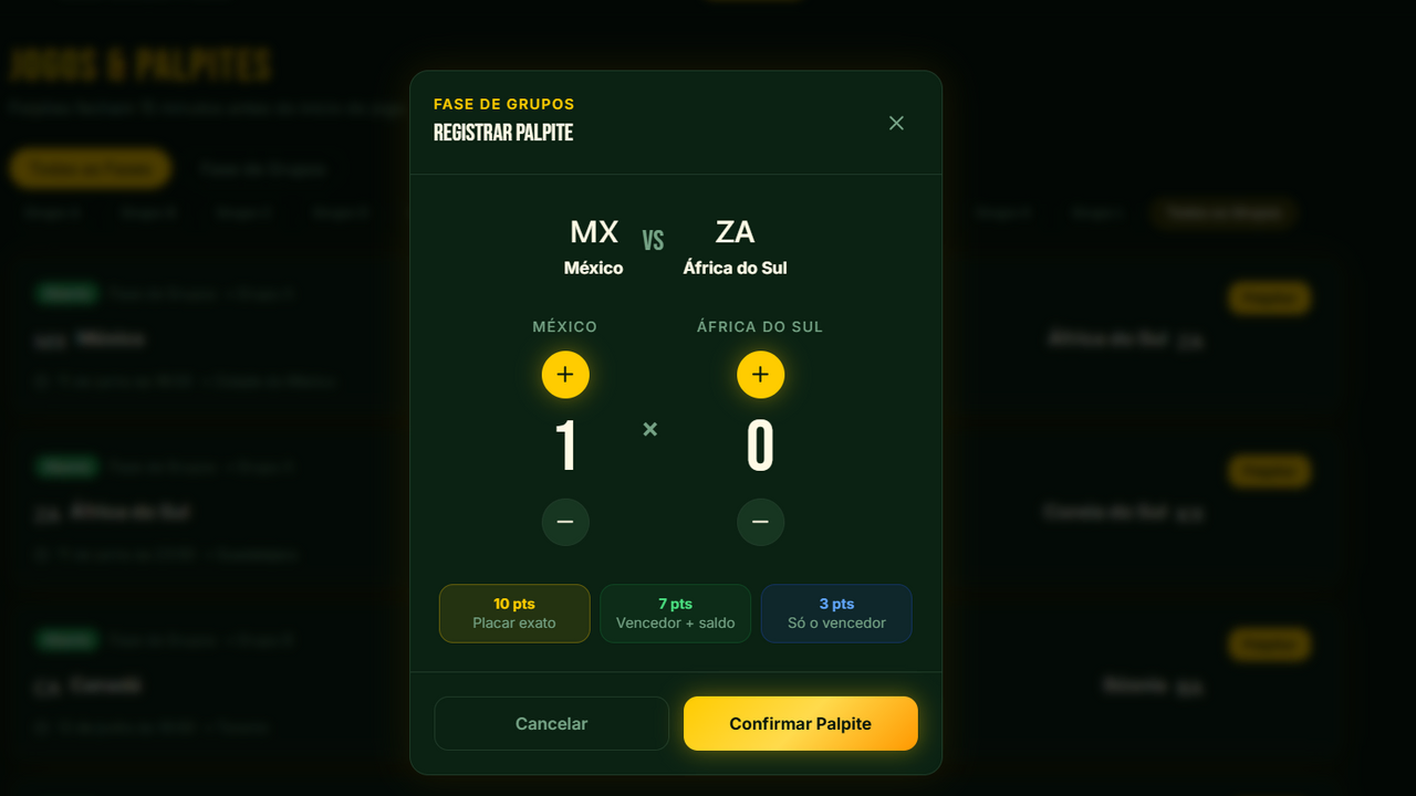 Nossa Seleção é Ouro 4PIPE template preview
