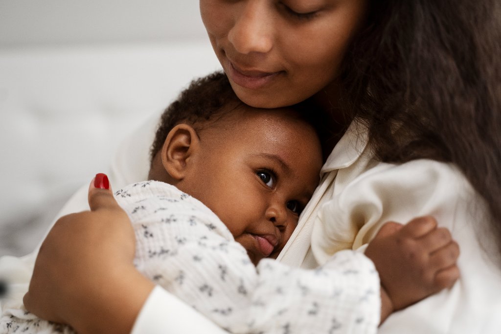 Mother and baby bonding