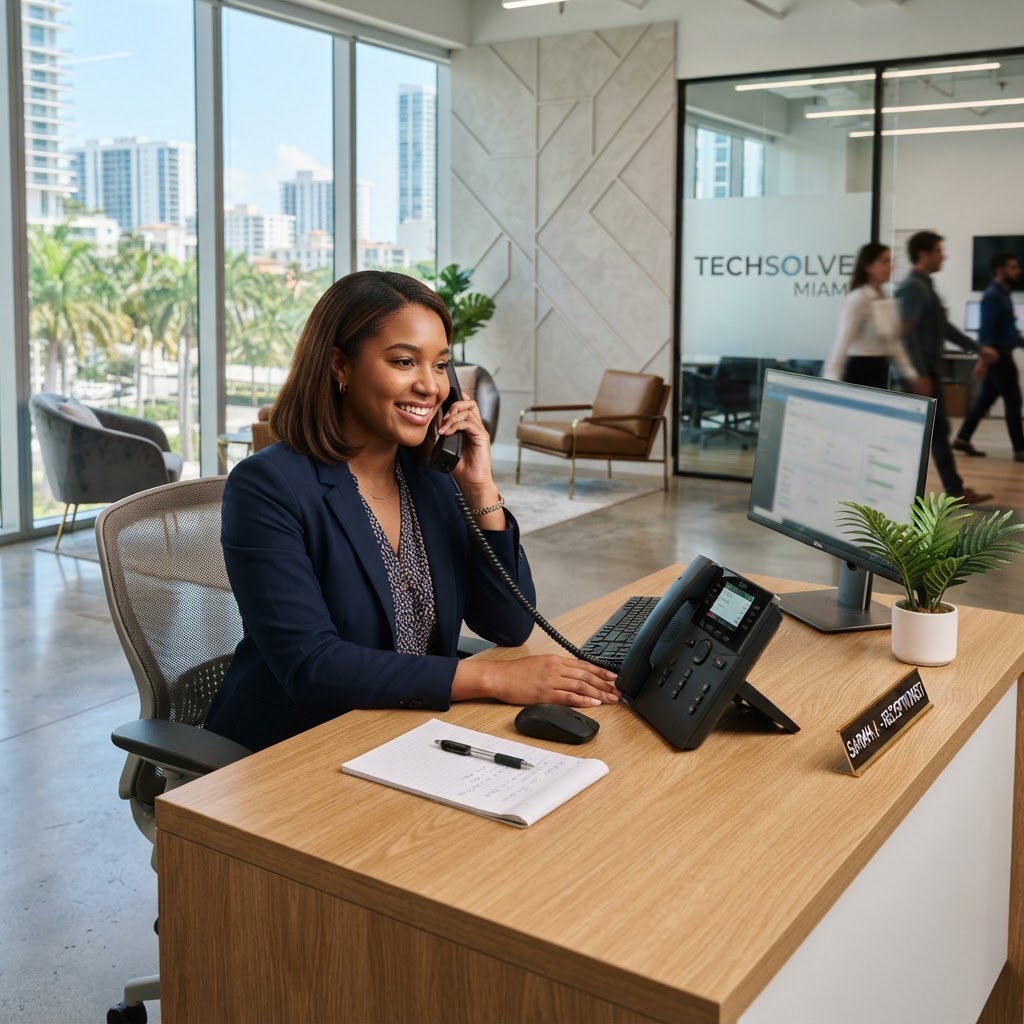 3CX phone system setup for a Miami South Florida small business office in 2026