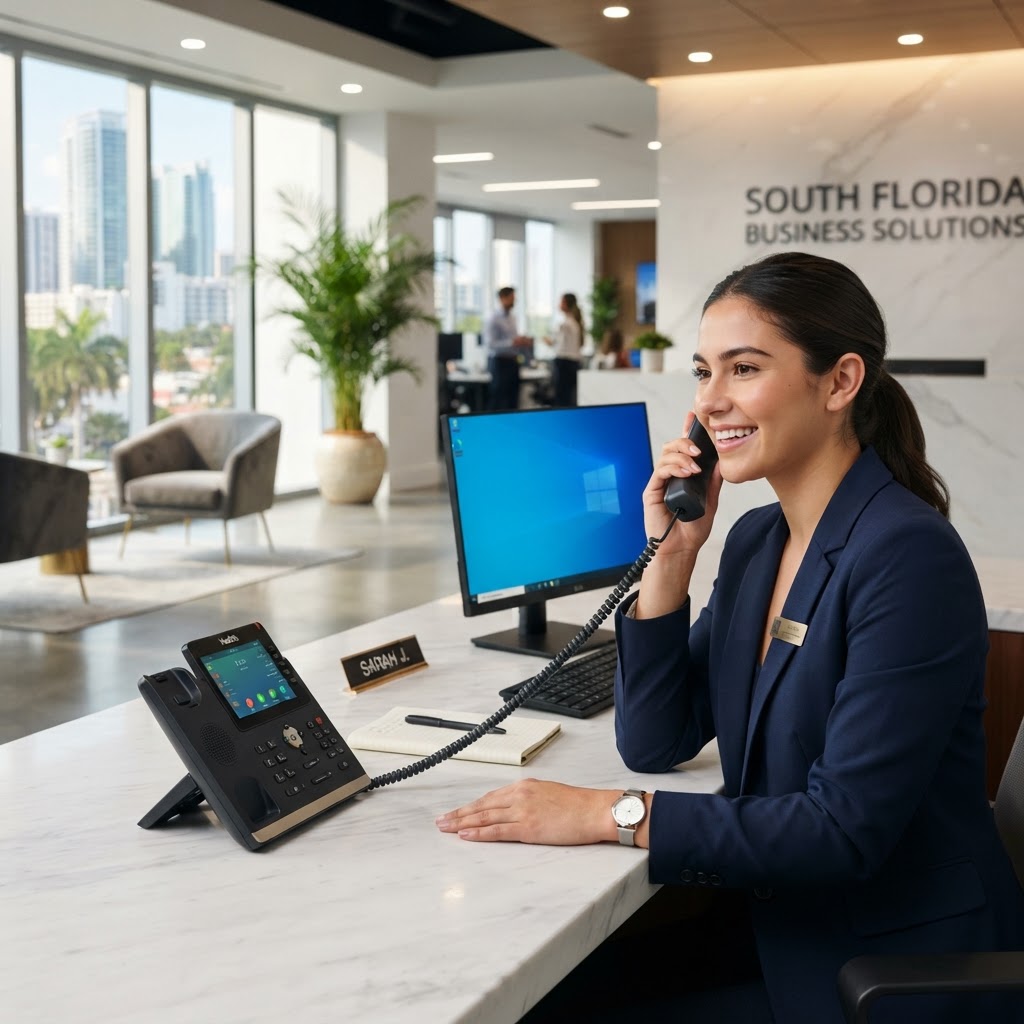 3CX phone system dashboard deployed for a Miami South Florida business by MY IT BRAIN