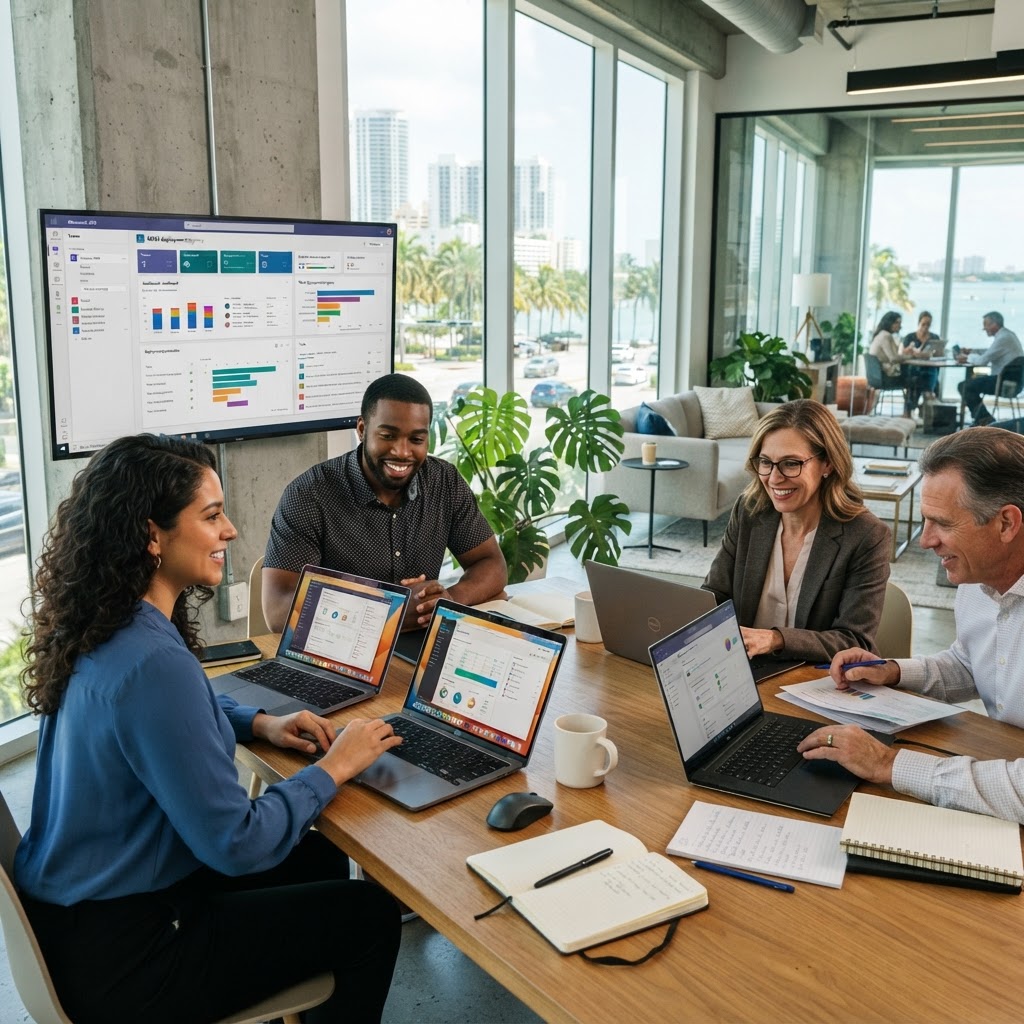 Microsoft 365 deployment for Miami South Florida SMBs managed by MY IT BRAIN in 2026