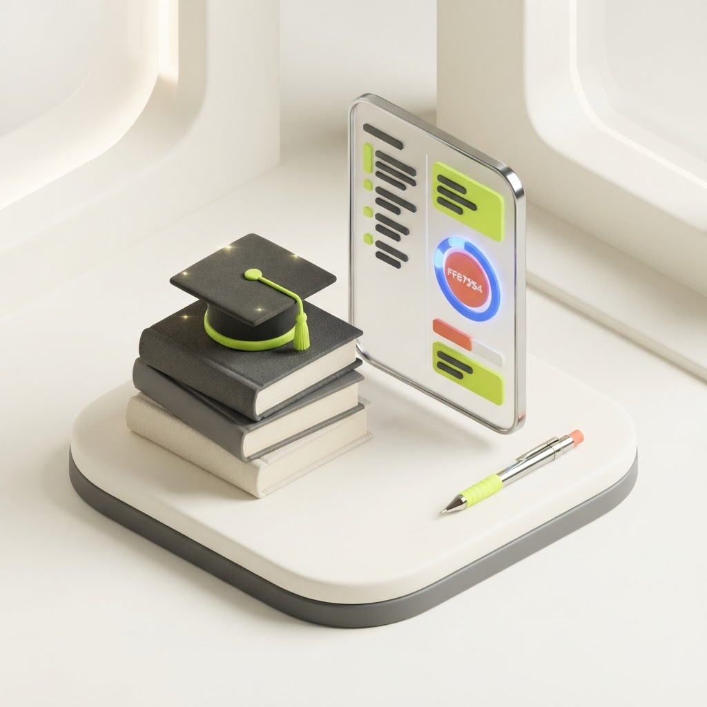 Education software illustration