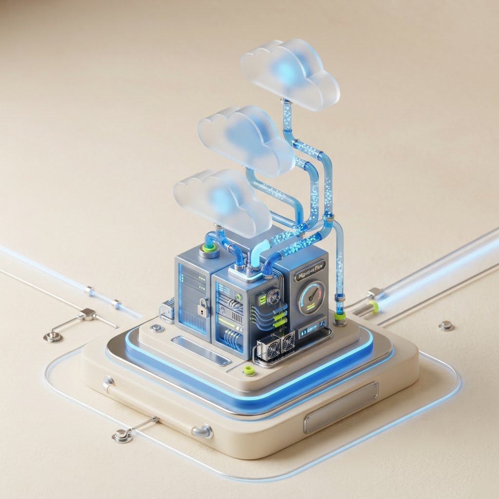 Base44 Infrastructure & Exit Migrations illustration