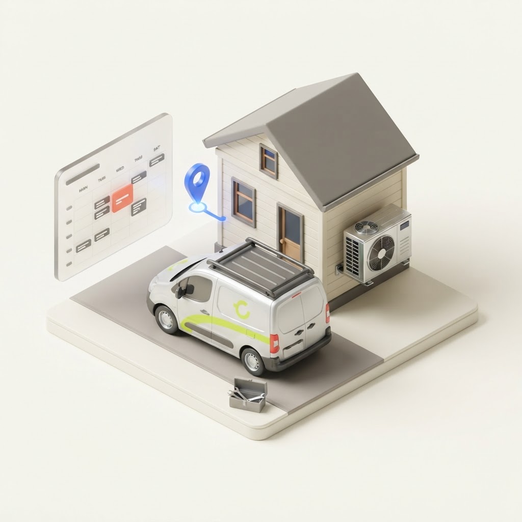 Home Services software illustration