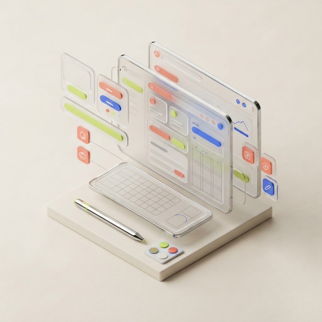 UI/UX & Frontend Services illustration