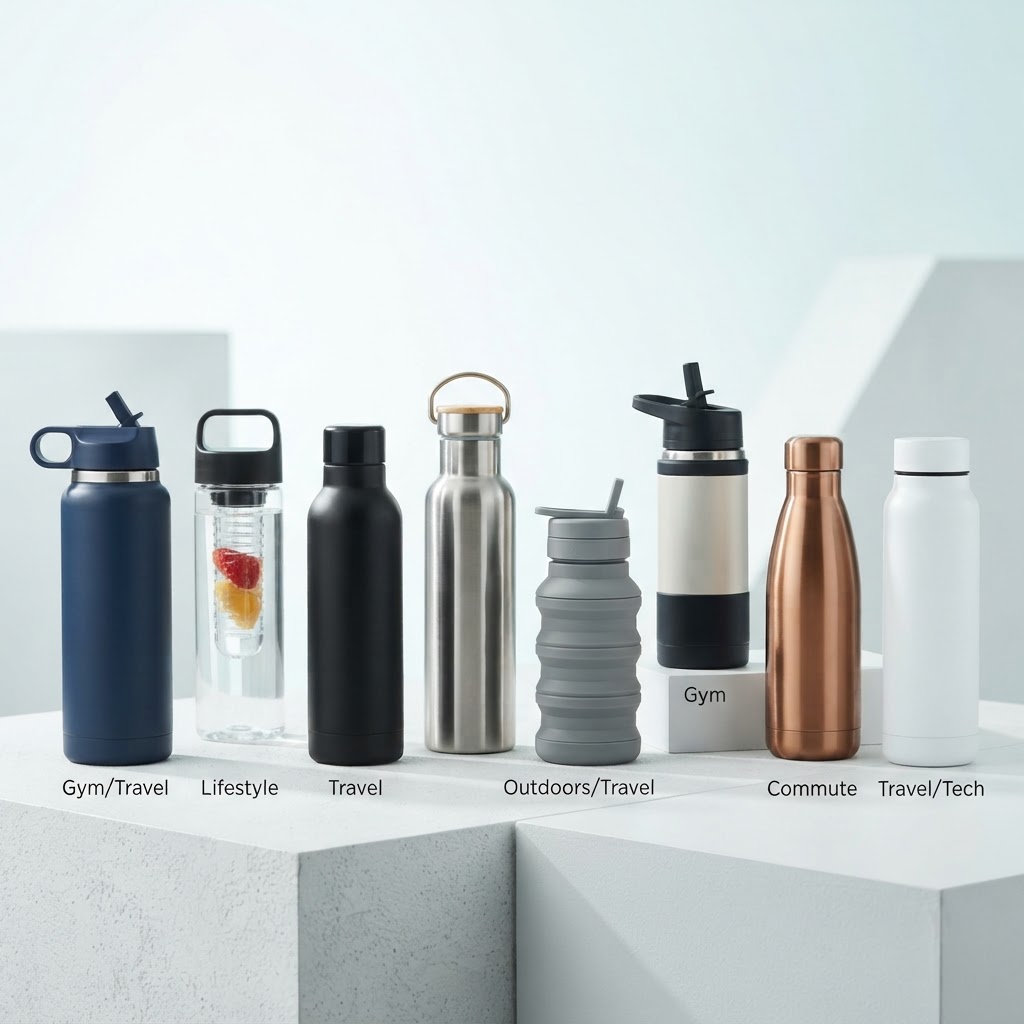 Best Reusable Water Bottles for Gym & Travel 2026