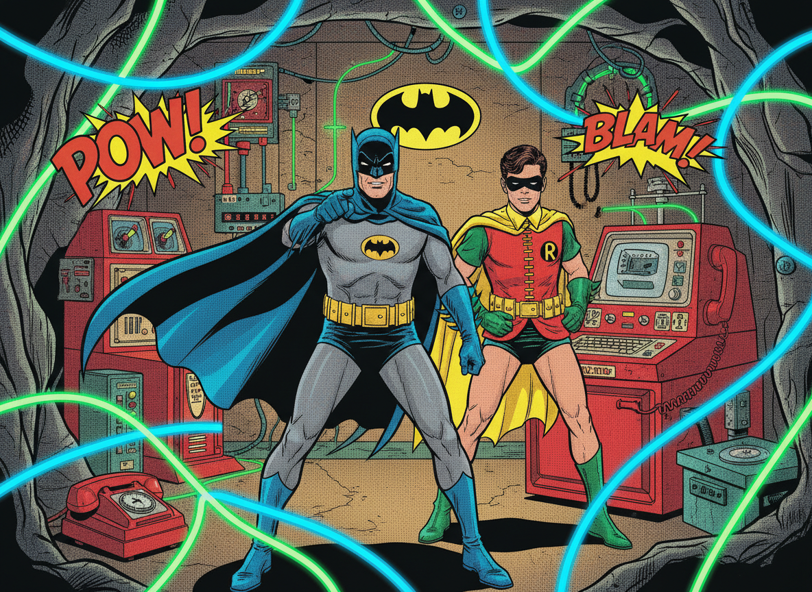 Batman 1966 - Adam West e Burt Ward