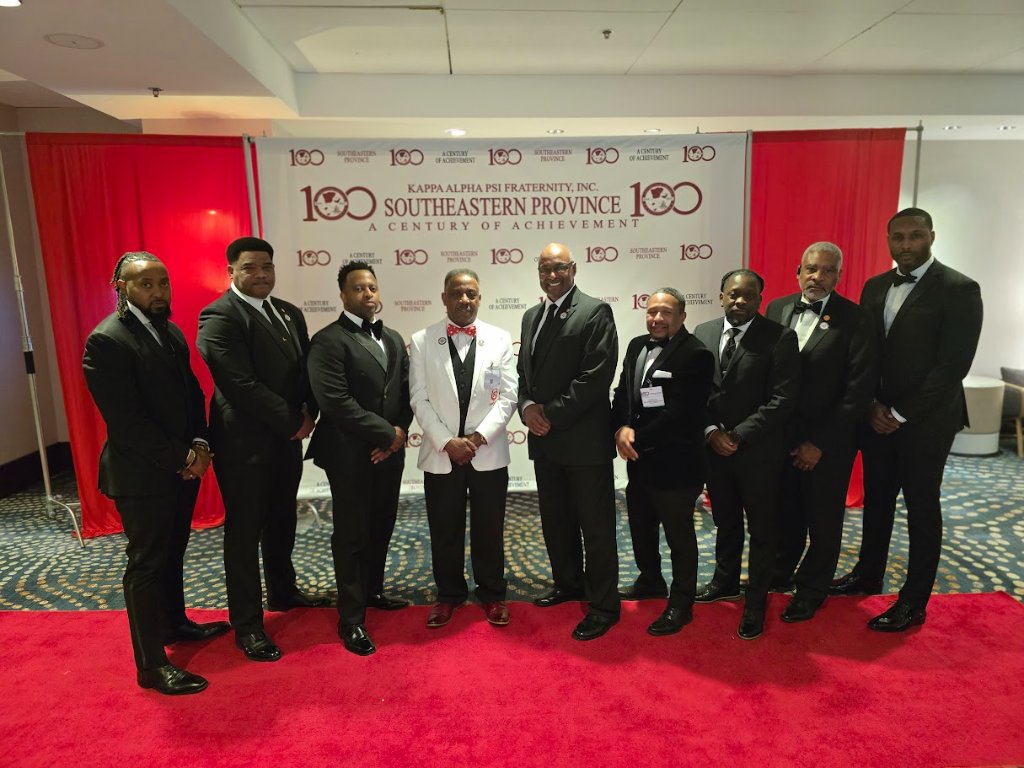 Brothers of the GEM Chapter of Kappa Alpha Psi