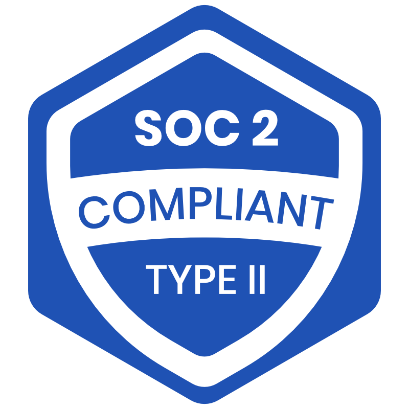 SOC 2 Type II certified