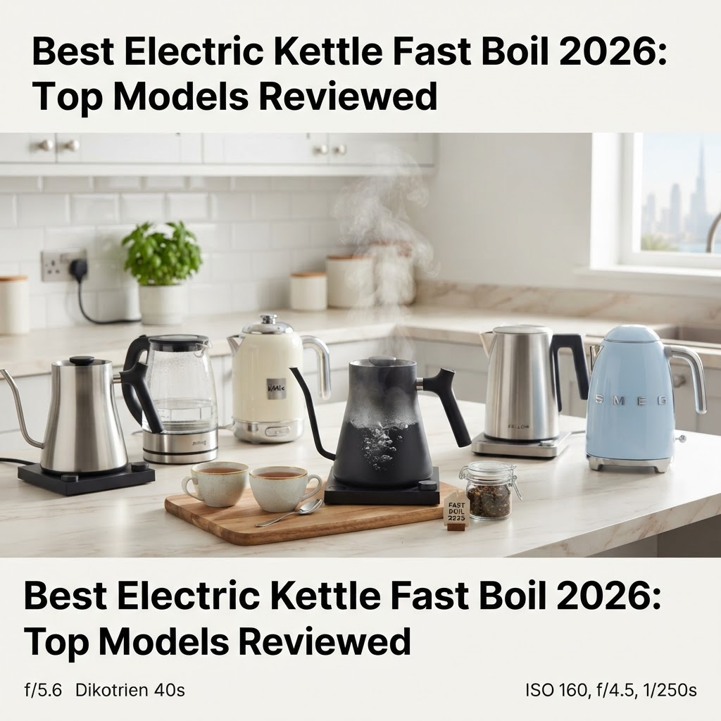 Best Electric Kettle Fast Boil 2026: Top Models Reviewed
