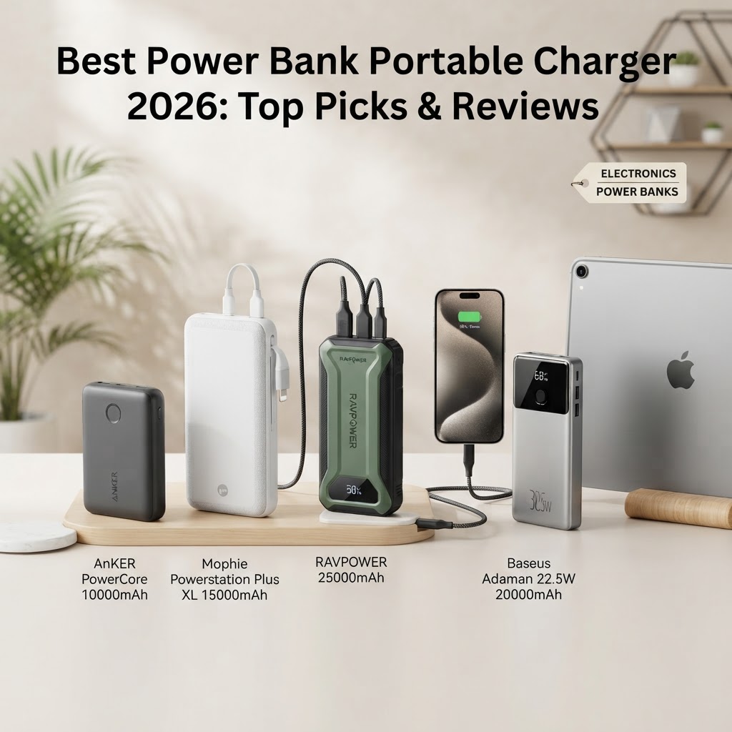 Best Power Bank Portable Charger 2026: Top Picks & Reviews