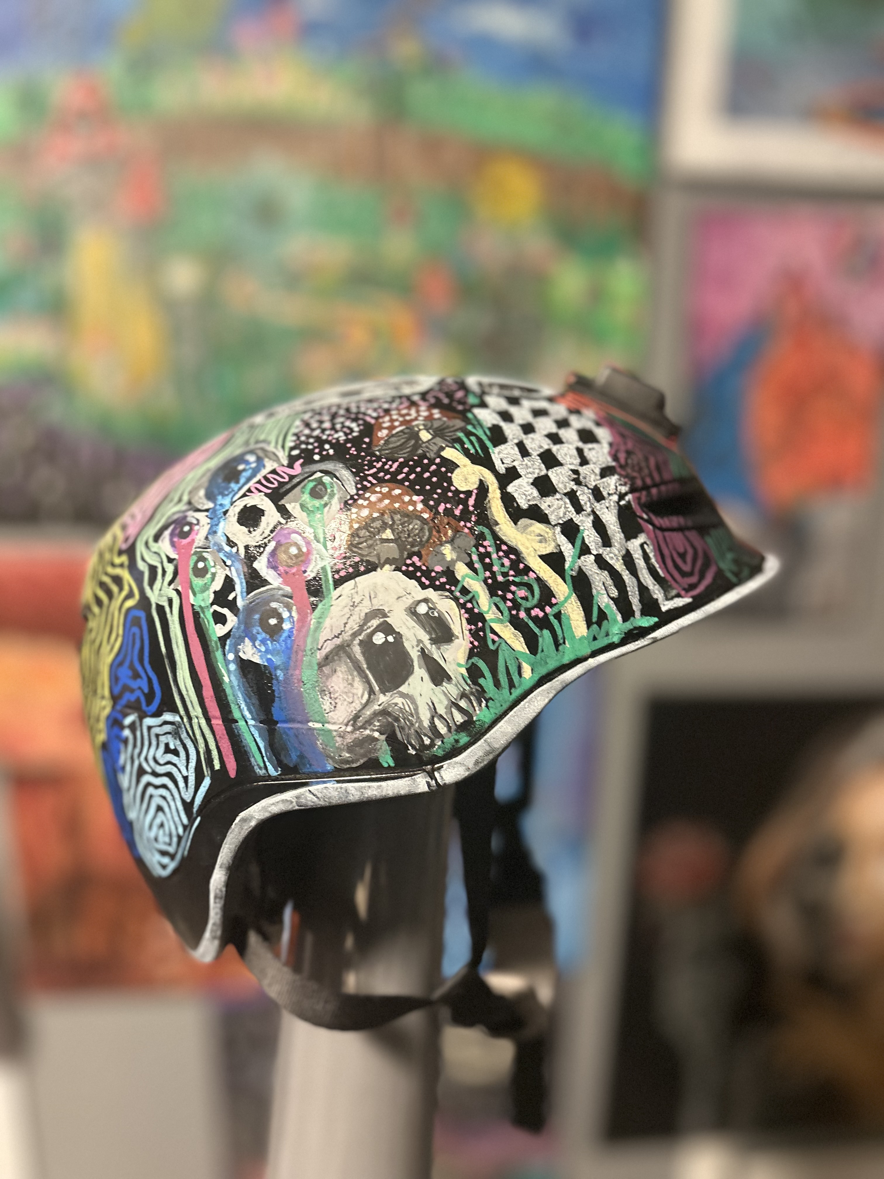 Painted Helmet
