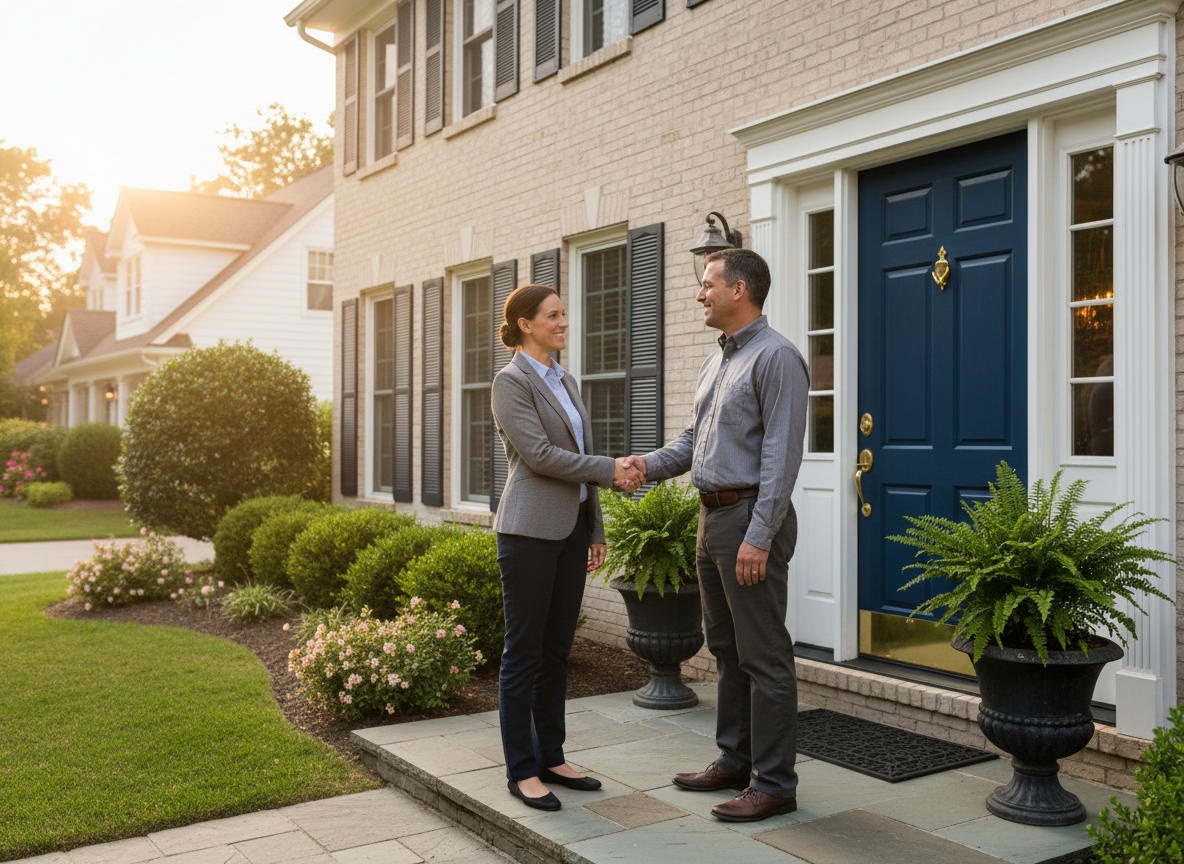 STL Property Managers - professional property manager meeting with St. Louis homeowner