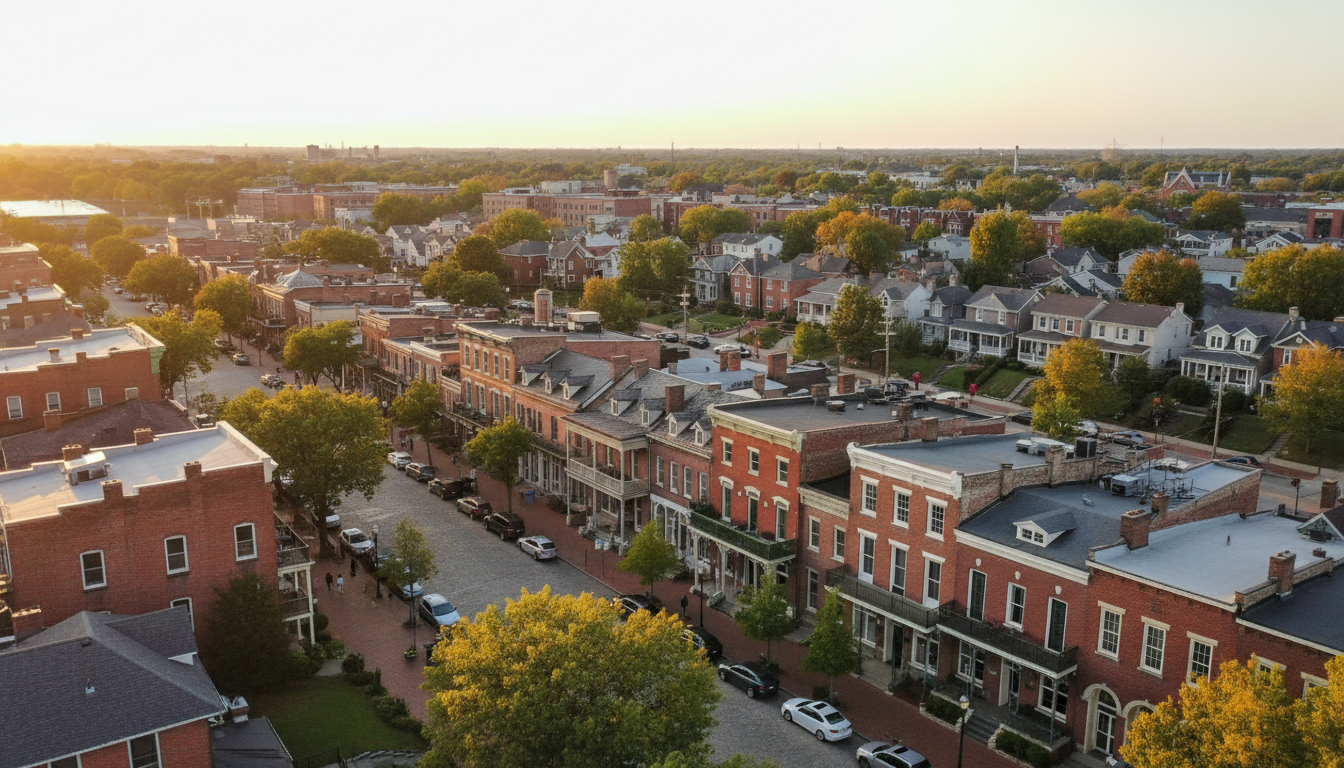St. Charles Missouri district - STL Property Managers service area including Saint Louis and St. Charles MO